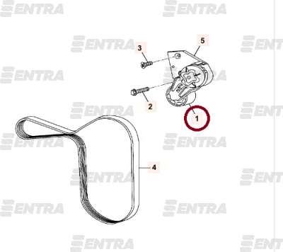 02/910046 натяжитель ремня