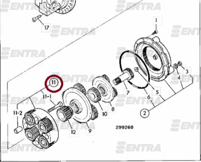 05/903828 3-я планетарная передача