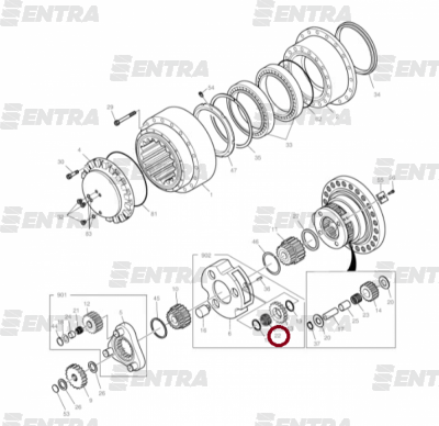 1.216-00015 подшипник игольчатый