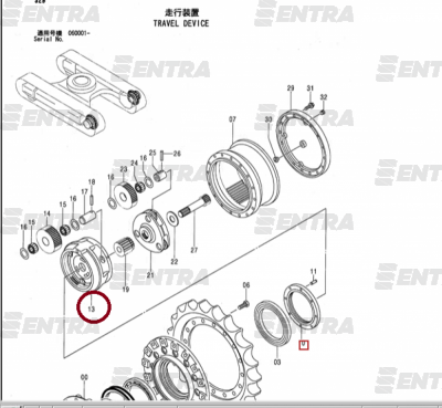 1027076 2-я планетарная передача