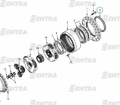 1036-00330 плавающее уплотнение