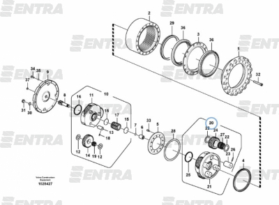14505738 водило в сборе