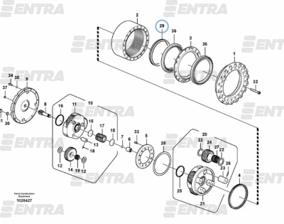 14505743 плавающее уплотнение