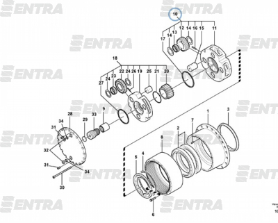 14528723 водило в сборе