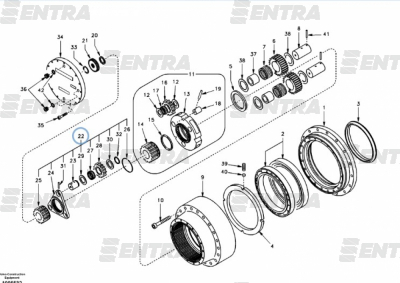 14551156 водило в сборе