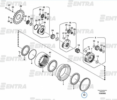 14599925 плавающее уплотнение
