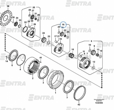 14599939 водило в сборе