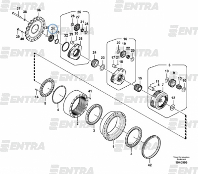 14599952 шестерня