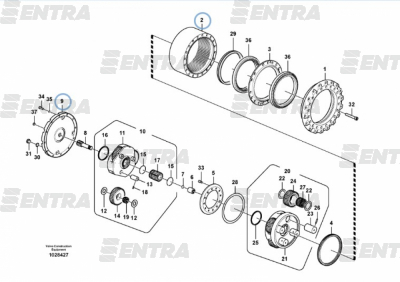20Y-27-13190 корончатая шестерня