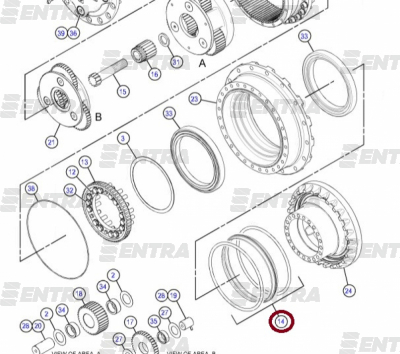 174-4874 плавающее уплотнение