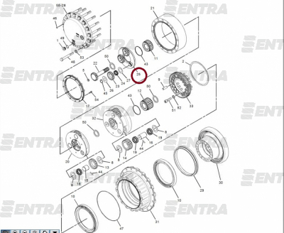 191-2686 планетарная передача