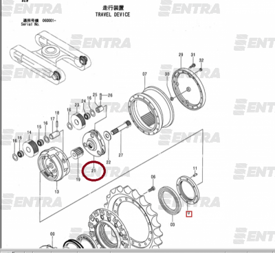 2047920 1-я планетарная передача