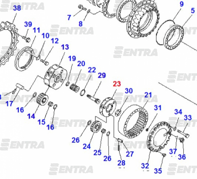 207-27-63160 водило
