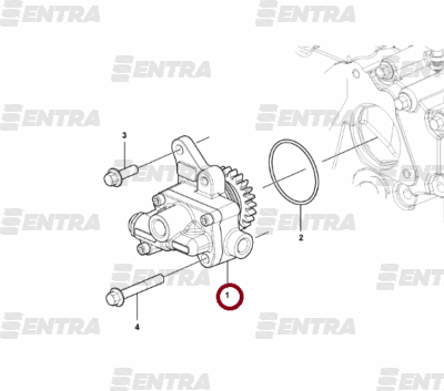 21683947 насос подкачивающий