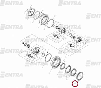 2180-6059 уплотнение редуктора хода