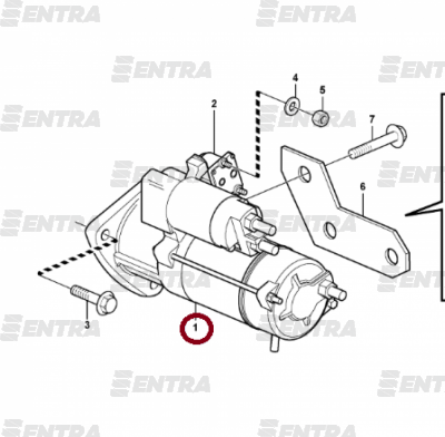 22851149 стартер