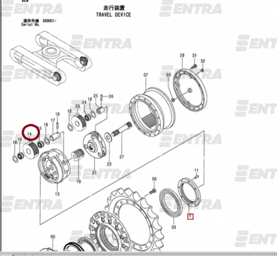 3085566 сателлит 2-й планетарной передачи