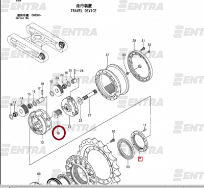 3085569 солнечная шестерня