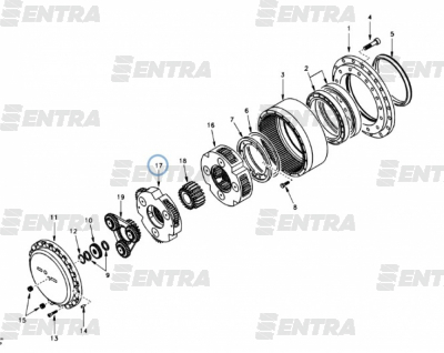 14528721 водило в сборе