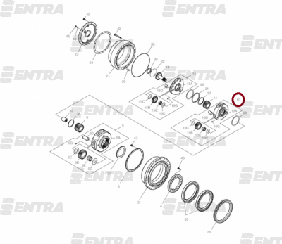 K1003029 3-я планетарная передача