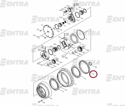 XKAQ-00803 плавающее уплотнение