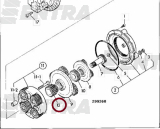 05/903823 шестерня редуктора хода