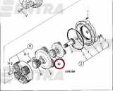 05/903826 шестерня редуктора хода