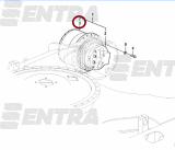 14528733 редуктор хода без гидромотора