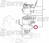 14541069 редуктор поворота без гидромотора