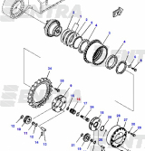 208-27-71130 солнечная шестерня