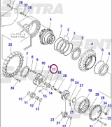 20Y-27-22130 солнечная шестерня