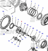 20Y-27-42540 водило 2-й передачи