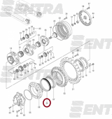 4066695 уплотнение редуктора хода