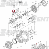 4455099 подшипник 2-й планетарной передачи