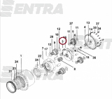 550/43628 корпус планетарной передачи
