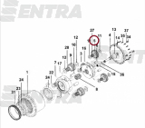 550/43630 сателлит редуктора хода