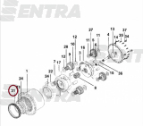 550/43658 сальник редуктора хода