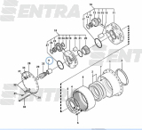 7117-30180 муфта редуктора хода