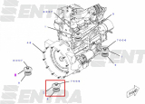 9W-9915 подушка ДВС