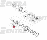 K1000718 подшипник игольчатый