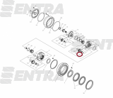 K1000719 подшипник игольчатый