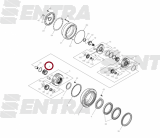 K9000794 шестерня солнечная