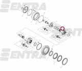 K9000798 шестерня солнечная