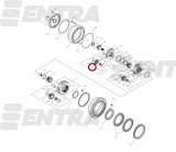 K9000799 сателлит 1-й планетарной передачи