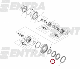 K9009895 подшипник редуктора хода