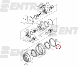 XKAQ-00175 подшипник редуктора хода